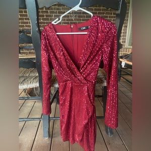 MAROON CBR DRESS